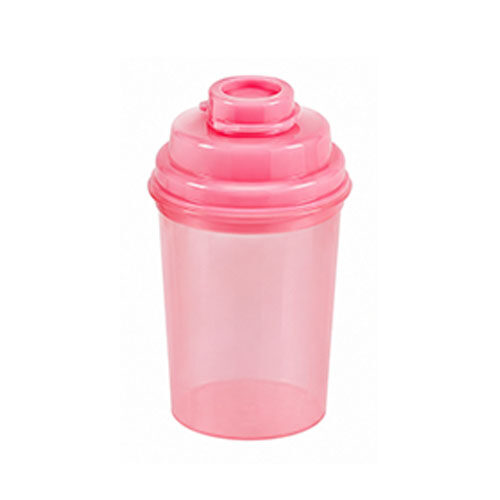 Tumbler CUTE Shaker Gelas Plastik + Tutup Flip Top Botol 350 ml - SMALL