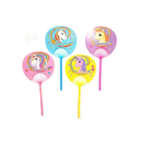 Pulpen Kipas Unicorn / Gel Pen 2in1 Souvenir Unik Pena Kuda Pony Lucu