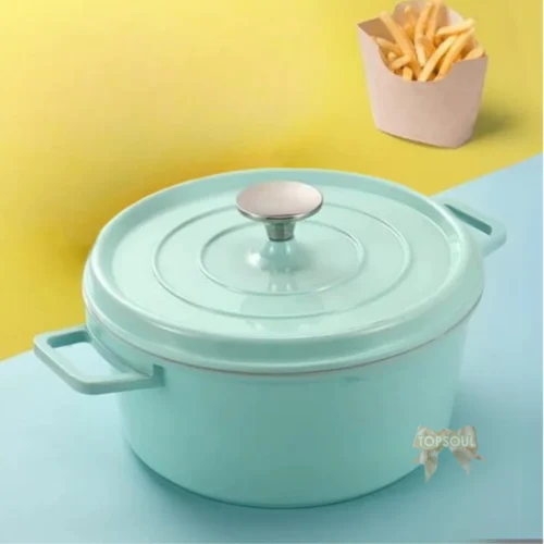 Panci Enamel 20cm M-889 Sauce Pot Iron Pastel Masak Rebus Anti Lengket
