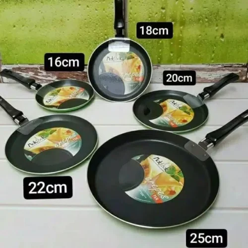 Makcook Crepes Pan 16 18 20 22 25 Wajan Ceper Kuali Datar Penggorengan